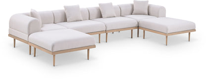 Laguna - 6 Piece 142" Outdoor Patio Modular Sectional