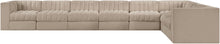 Load image into Gallery viewer, Rummi - Velvet Performance Fabric Upholstered 8 Piece Modular Sectional (With 3 Corner Chairs)
