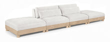 Load image into Gallery viewer, Turin - Chenille Fabric Upholstered Modular Sectional - White
