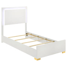 Load image into Gallery viewer, Marceline Panel Bed with LED Lighting
