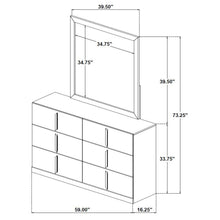 Load image into Gallery viewer, Ines Dresser with Mirror
