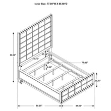 Load image into Gallery viewer, Durango Panel Bed
