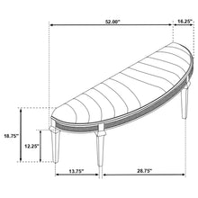 Load image into Gallery viewer, Evangeline Bedroom Bench
