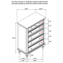 Load image into Gallery viewer, Andover Chest of Drawers - Ego Home Furniture
