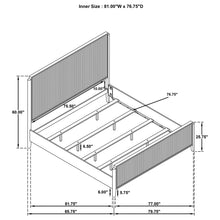 Load image into Gallery viewer, Brookmead Panel Bed
