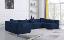 Load image into Gallery viewer, Cube - Linen 6 Piece Modular Armless Sectional
