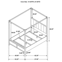 Load image into Gallery viewer, Gran Park Canopy Panel Bed

