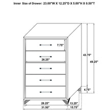 Load image into Gallery viewer, Lucia Chest of Drawers
