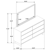 Load image into Gallery viewer, Glenwood Dresser with Mirror
