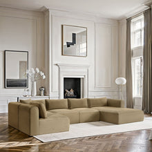 Load image into Gallery viewer, Shaggy - 5 Piece Modular U-Shaped Sectional
