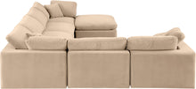Load image into Gallery viewer, Comfy - 7 Piece Velvet Modular Sectional With Chaise
