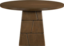 Load image into Gallery viewer, Tavio - 48" Oak Veneer And Solid Wood Dining Table
