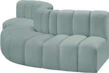Load image into Gallery viewer, Arc - Faux Leather 5 Piece Modular Sofa
