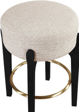 Load image into Gallery viewer, Torino - Backless Counter Stool With Brushed Black Base (Set of 2)

