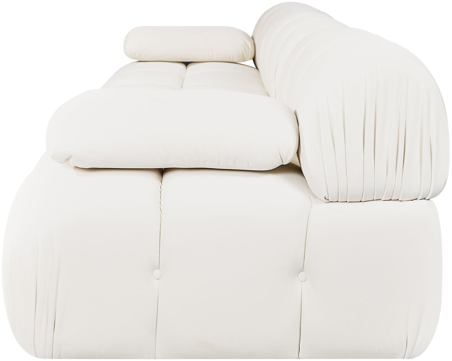 Orin - Velvet 3 Piece Modular Sofa