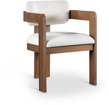 Load image into Gallery viewer, Sacha - Linen Dining Chair With Brown Base (Set of 2)
