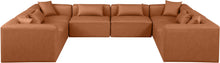 Load image into Gallery viewer, Cube - 8 Piece Modular Sectional - Cognac
