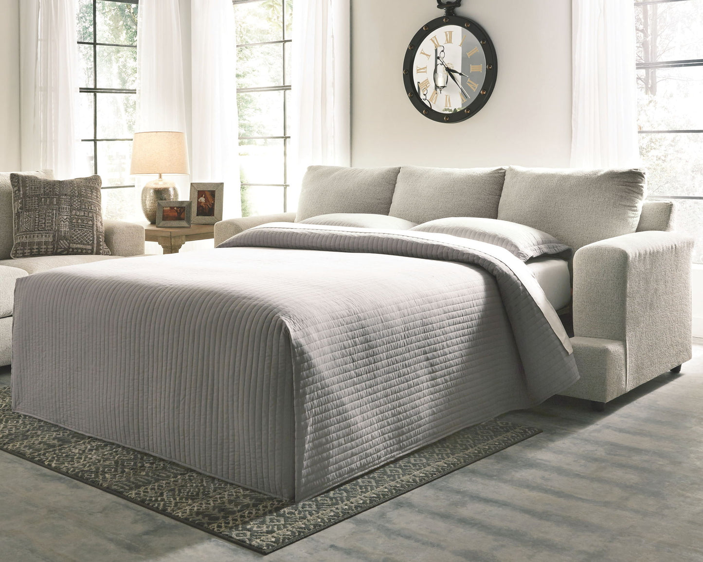 Soletren - Queen Sofa Sleeper - Stone