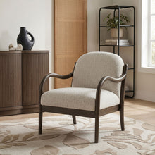 Load image into Gallery viewer, Helmsley - Performance Fabric Upholstered Accent Chair - Brown Frame
