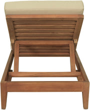 Load image into Gallery viewer, Mirella - Water Resistant Fabric Upholstered Outdoor Patio Chaise Lounge
