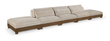Load image into Gallery viewer, Turin - Chenille Fabric Upholstered Modular Sectional - Taupe
