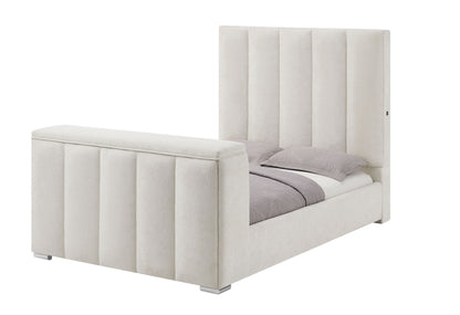 Serenity - 5 Piece Queen Bedroom Set - Natural / Cream