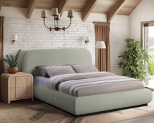 Load image into Gallery viewer, Vaughn - Chenille Bed With Black Base
