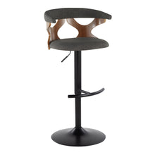 Load image into Gallery viewer, Gardenia - Contemporary Adjustable Barstool, Swivel With Rounded T Footrest (Set of 2)
