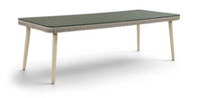 Load image into Gallery viewer, Seacrest - Tempered Glass Top And Wicker Outdoor Patio Dining Table
