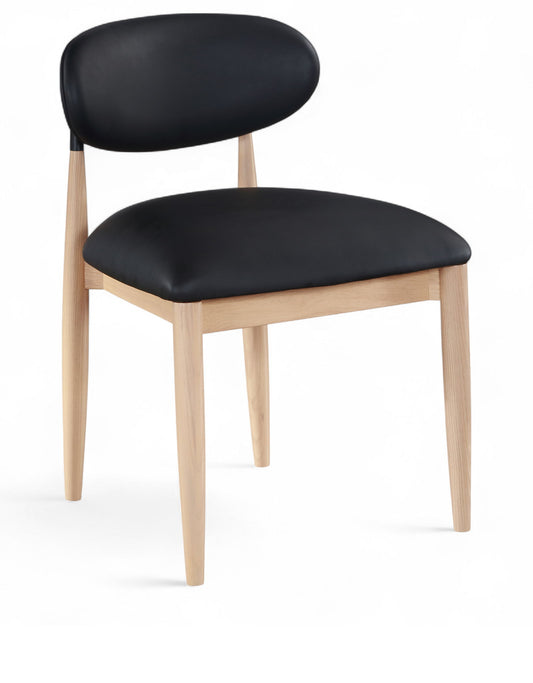 Riccio - Side Chair (Set of 2) - Natural Frame
