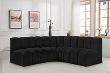 Load image into Gallery viewer, Arc - Boucle Fabric 4 Piece Corner Modular Sofa
