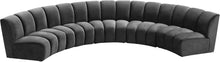 Load image into Gallery viewer, Infinity - 5 Piece Velvet Modular Sectional
