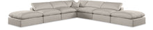 Load image into Gallery viewer, Comfy - 7 Piece Linen Modular Corner Sectional

