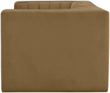 Load image into Gallery viewer, Rummi - Velvet Performance Fabric Upholstered 2 Piece Modular Loveseat
