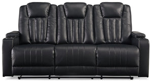 Center Point Reclining Sofa with Drop Down Table image