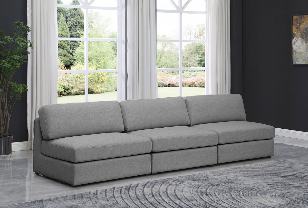Beckham - Modular 3 Seat Armless Sofa