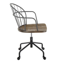 Load image into Gallery viewer, Riley - Farmhouse Adjustable Office Chair
