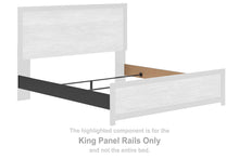 Load image into Gallery viewer, Broachmyn - King Panel Rails - Black
