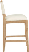 Load image into Gallery viewer, Avon - Linen Textured Performance Fabric Upholstered Counter Stool
