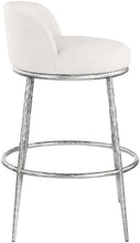 Load image into Gallery viewer, Ferro - Performance Fabric Upholstered Bar Stool - Antique Silver
