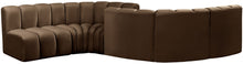 Load image into Gallery viewer, Arc - Velvet 6 Piece Modular Sofa
