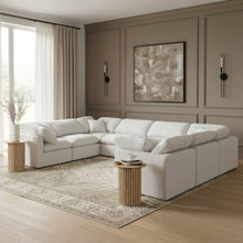Load image into Gallery viewer, Indulge - Linen 8 Piece Modular Sectional - White
