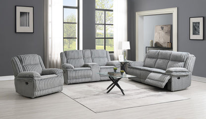 U113 - Corduroy Motion Chair - Gray