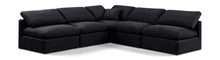 Load image into Gallery viewer, Indulge - Velvet 5 Piece Modular Corner Armless Sectional
