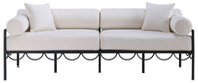 Load image into Gallery viewer, Portofino - Resilient Water Repellent Fabric 85.75" Upholstered Outdoor Patio Sofa
