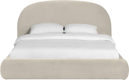 Celine - Upholstered Bed - Cream