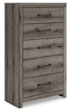 Load image into Gallery viewer, Graystorm - Five Drawer Chest - Brown Gray
