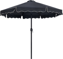Load image into Gallery viewer, Amalfi - Patio Umbrella - Light Brown Base / Black Pole
