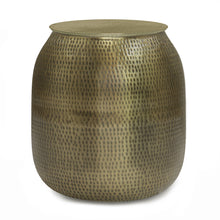 Load image into Gallery viewer, Griffen - Handcrafted Metal Storage Accent Table
