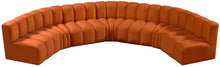 Load image into Gallery viewer, Arc - Velvet 7 Piece U-Shaped Modular Sofa

